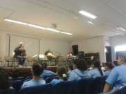 فعالية "نغمات الارز" في المدرسة الراشدية بمدينة اللد 